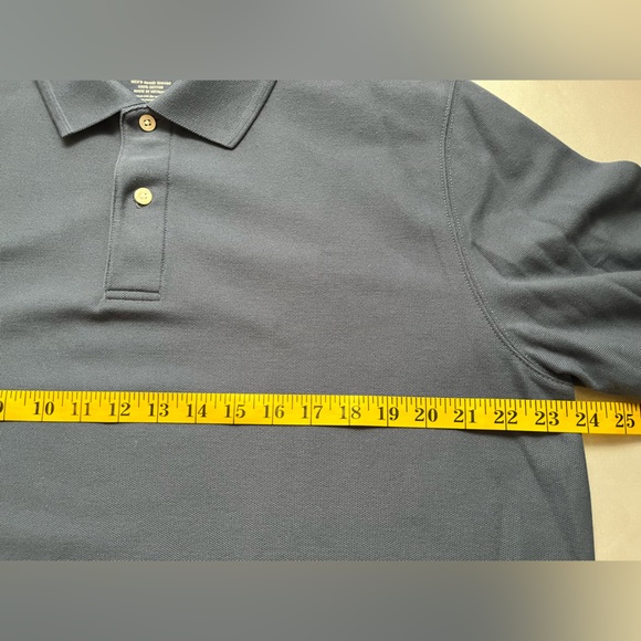 L.L. Bean Long Sleeve Polo L Tall - Picture 3 of 12